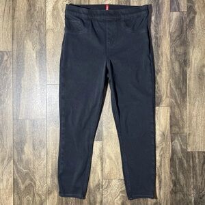 Spanx Jean-Ish Ankle Leggings Womens Medium Skinny High Rise Stretch Shaping